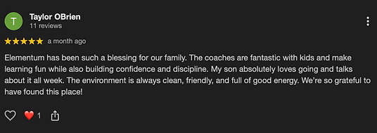 Google review by Taylor OBrien
